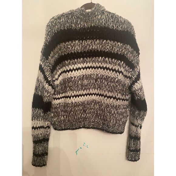 Free People Wanderer Cardi Chunky Cardigan Sweater Size s - Picture 6 of 9